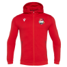 Veste à capuche MACRON CELLO Rouge - AJBD21-25