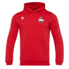 Sweat à capuche MACRON BANJO HERO Rouge - AJBD21-25