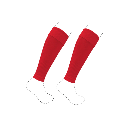 Chaussettes sans pied ELDERA TUBE Rouge SR - ASM