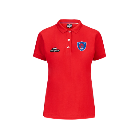 Polo Feminin ELDERA CLASSICA Rouge - ASM