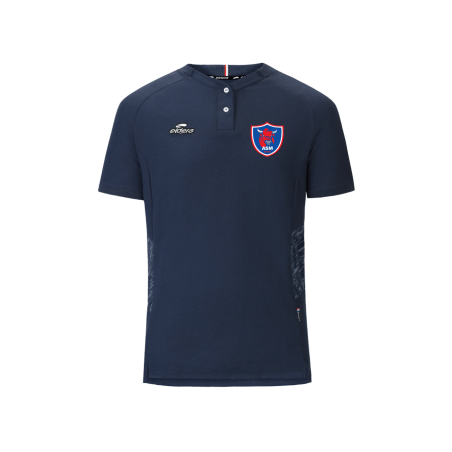 Polo ELDERA ELITE Marine/Blanc - ASM