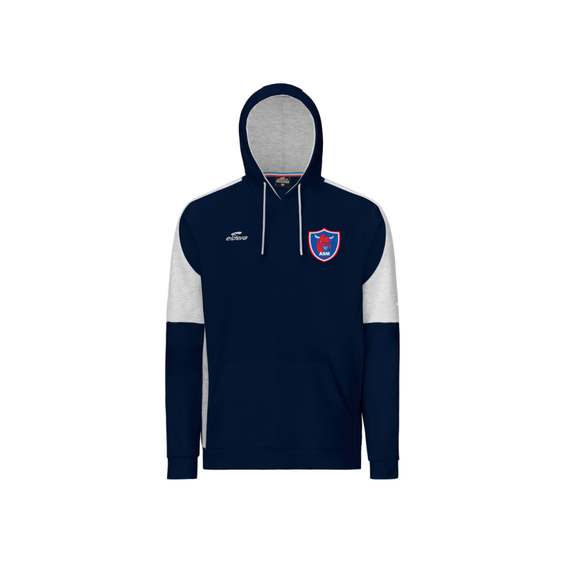 Sweat à capuche ELDERA NAJA Marine/Gris - ASM
