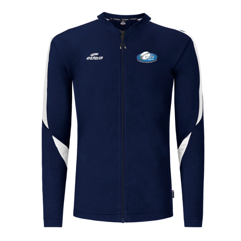 Veste de survêtement ELDERA COMPO Marine/Blanc - CSV