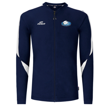 Veste de survêtement ELDERA COMPO Marine/Blanc - CSV