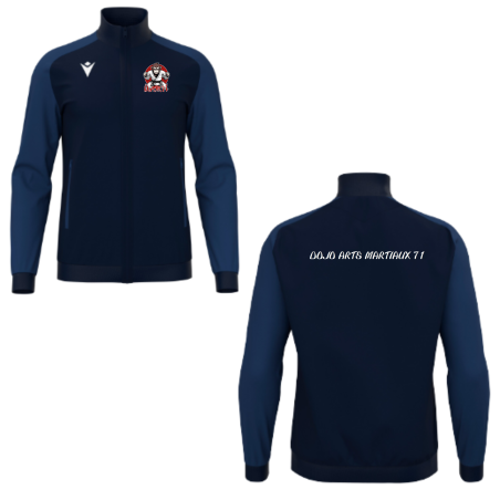 Veste Zippée MACRON ANUBIS Marine - DAM71