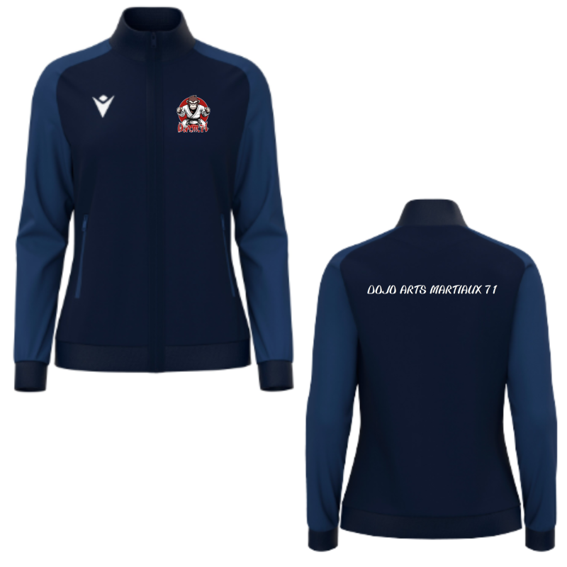 Veste Zippée MACRON RAMA Marine - DAM71