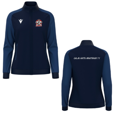 Veste Zippée MACRON RAMA Marine - DAM71