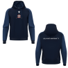 Sweat à capuche MACRON HORN Marine - DAM71