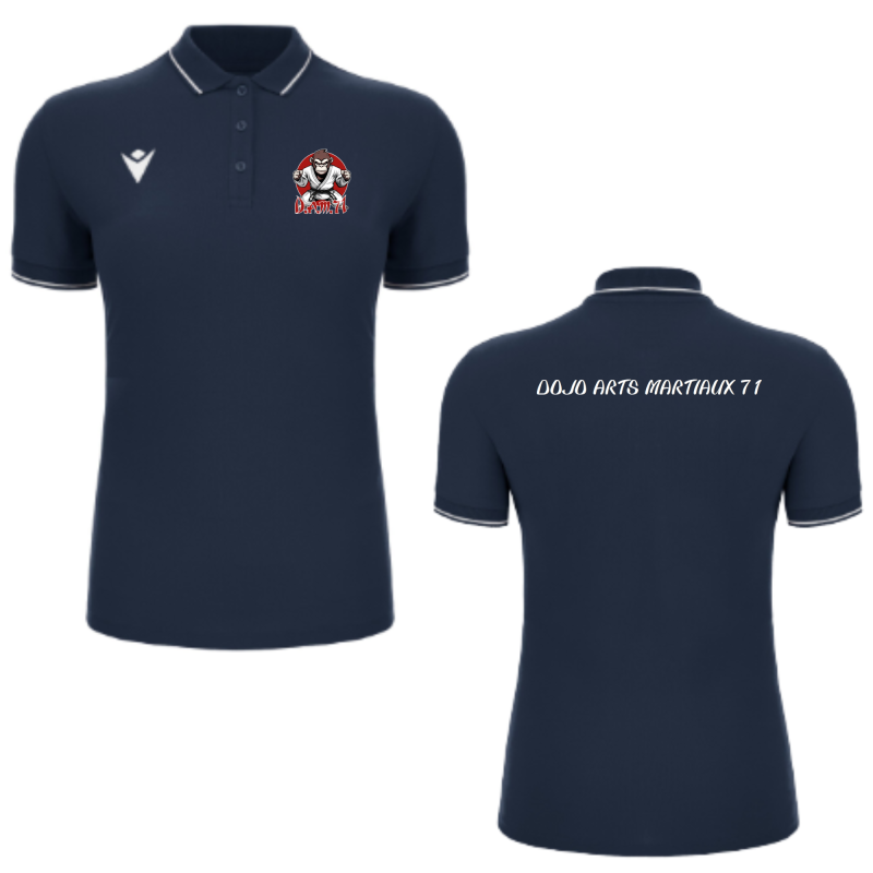 Polo MACRON WALTZ ECO Marine - DAM71
