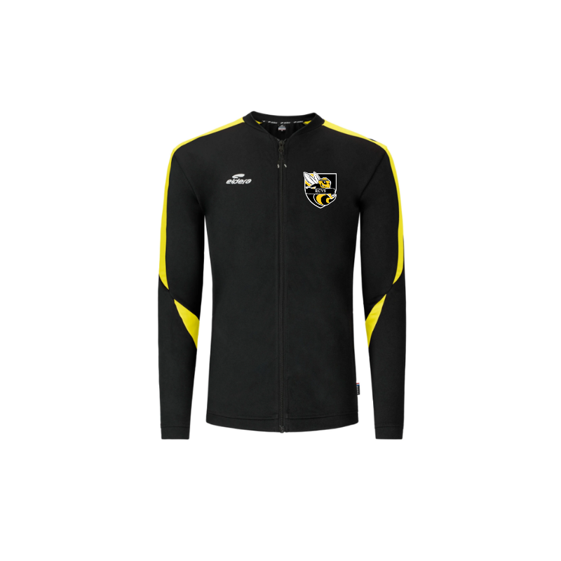 Veste de survêtement ELDERA COMPO Noir/Jaune - RCVS