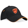 Casquette homme Ultimate à 5 panneaux sandwich contrasté Noir RCV TU - RCV