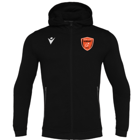 Veste à capuche MACRON CELLO Noir RCV - RCV