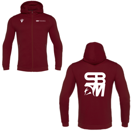 Veste à capuche MACRON CELLO Bordeaux SBM - SBM