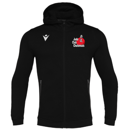 Veste à Capuche MACRON CELLO Noir JCC - JCC