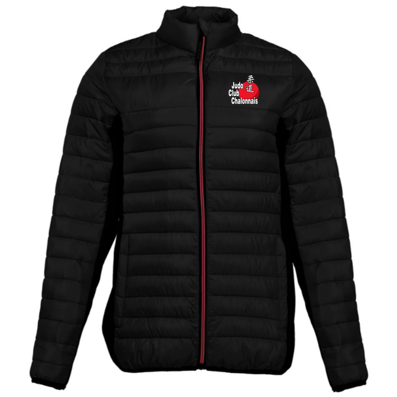 Doudoune Femme BOSTON MEN Noir/Rouge JCC - JCC