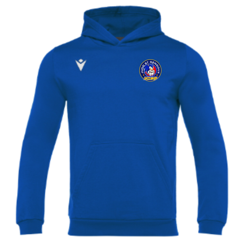Sweat à capuche MACRON BANJO HERO Royal JSG - JSG