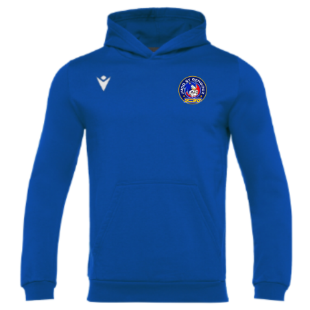 Sweat à capuche MACRON BANJO HERO Royal JSG - JSG