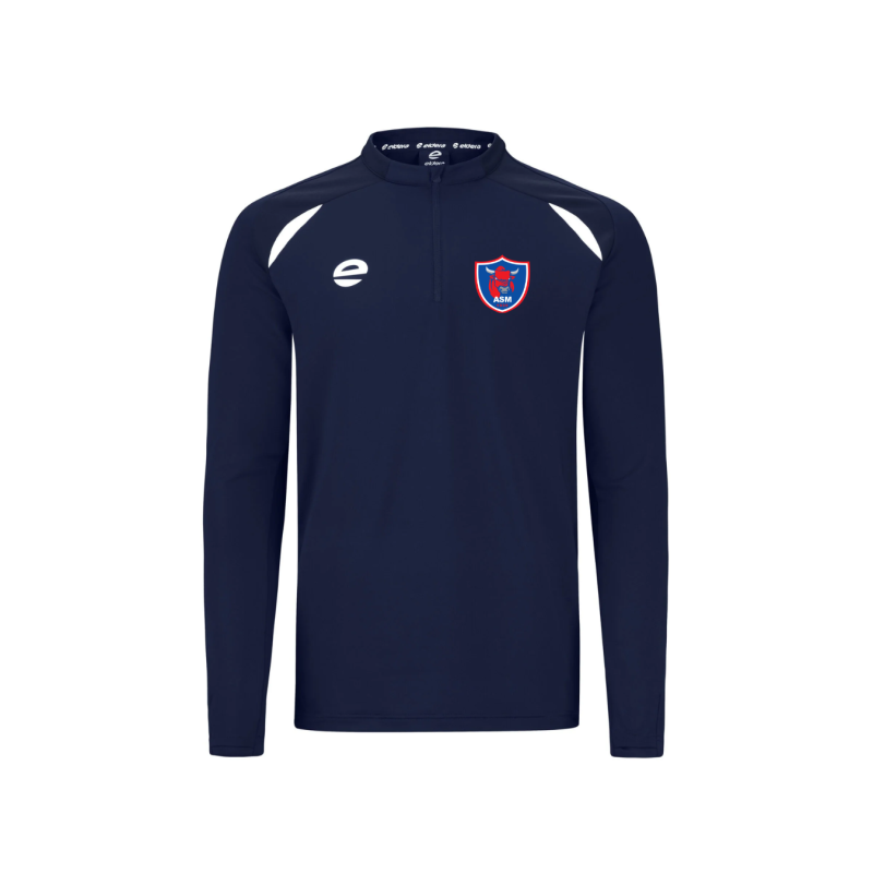 Sweat 1/2 ZIP ELDERA PULSION Marine ASM - ASM