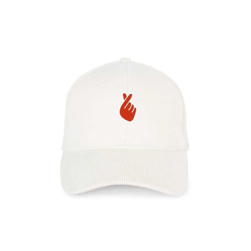 Casquette velours - cœur DUCH TU - DUCH