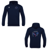 Sweat à capuche MACRON BANJO HERO Marine FCT - FCT